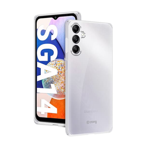 Crong Crystal Slim Cover - Cover til Samsung Galaxy A14 5G (gennemsigtig)