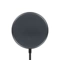 Miniatyrbillede 2 af 2: Crong MagSpot - Aluminium wireless charger MagSafe (Graphite)
