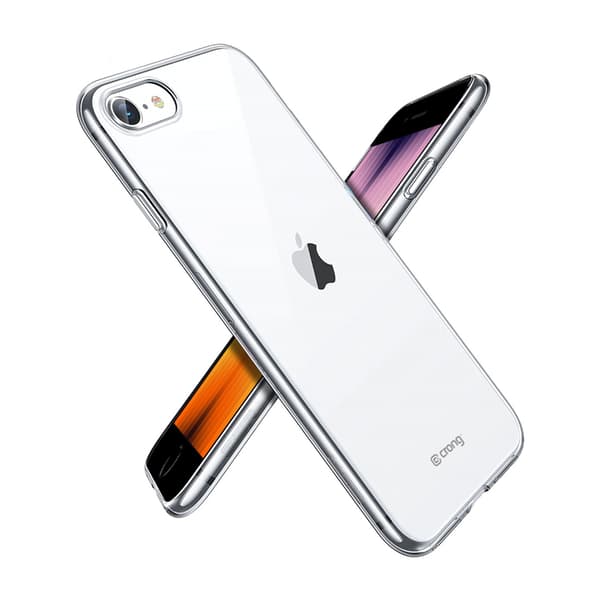 CrongCrystalSlimCover-BeskyttendeetuitilSE2020/iPhone8/7(gennemsigtig)