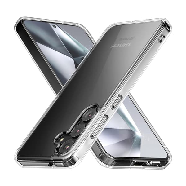 Crong Crystal Shield Cover - Cover til Samsung Galaxy S24+ (gennemsigtig)