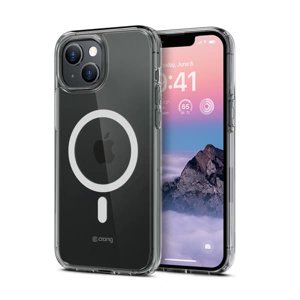 CrongClearMAGCoverMagnetfodralföriPhone14Max(Klar)