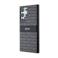 Miniatyrbillede 2 af 2: DKNY Leather Mono Stripe & Metal Logo - Samsung Galaxy S24 Ultra Case (black)