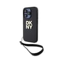 Pikkukuva 1 / 2: DKNYWristStrapStockLogo-CaseforiPhone15Pro(Black)
