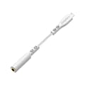 Miniatyrbild 1 av 2: Energizer HardCase - Lightning to 3.5mm jack audio adapter MFi certified 11cm EU (White)