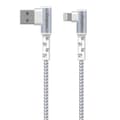 Miniatyrbillede 1 af 2: Energizer Ultimate - USB-A to Lightning 90° MFi certified gaming cable 2m (White)