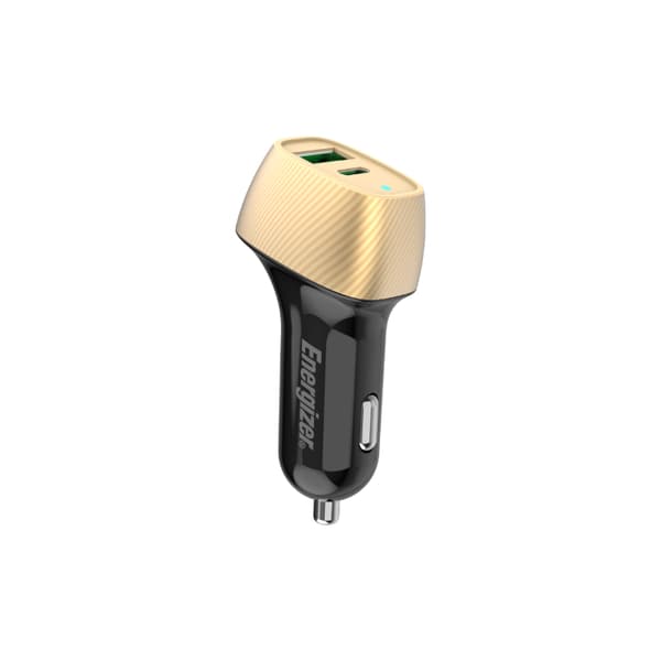 EnergizerUltimate-USB-C&USB-A38WPD+QC3.0billaddare(guld/svart)