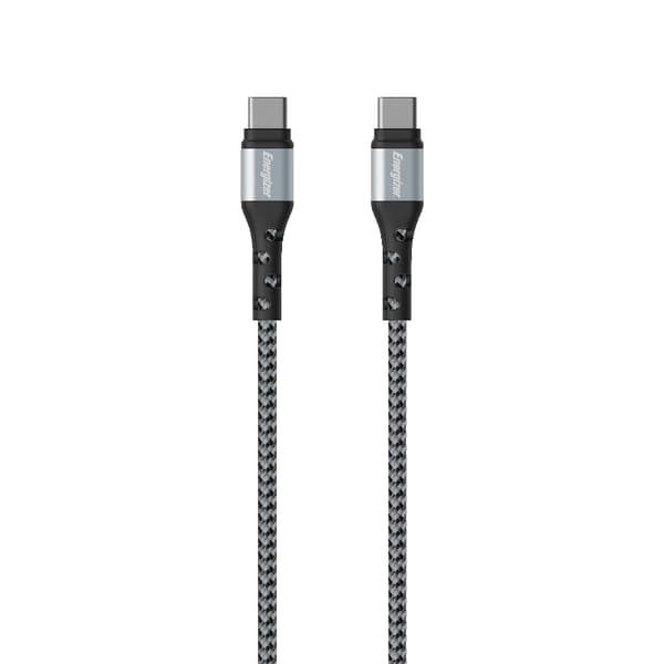 EnergizerUltimate-USB-CtillUSB-Canslutningskabel2m(silver)