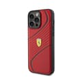 Pikkukuva 2 / 2: Ferrari Twist Metal Logo - Case for iPhone 15 Pro Max (Red)