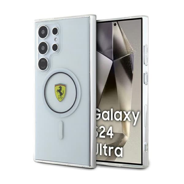 FerrariIMLTranspInnerCircleLineMagSafe-SamsungGalaxyS24Ultracover(gennemsigtig)