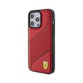 Pikkukuva 2 / 2: Ferrari Perforated Waves Metal Logo - Case for iPhone 15 Pro (Red)