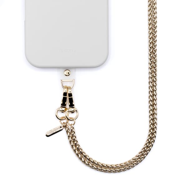 Crong Phone Crossbody - Phone Strap (Gold Link)
