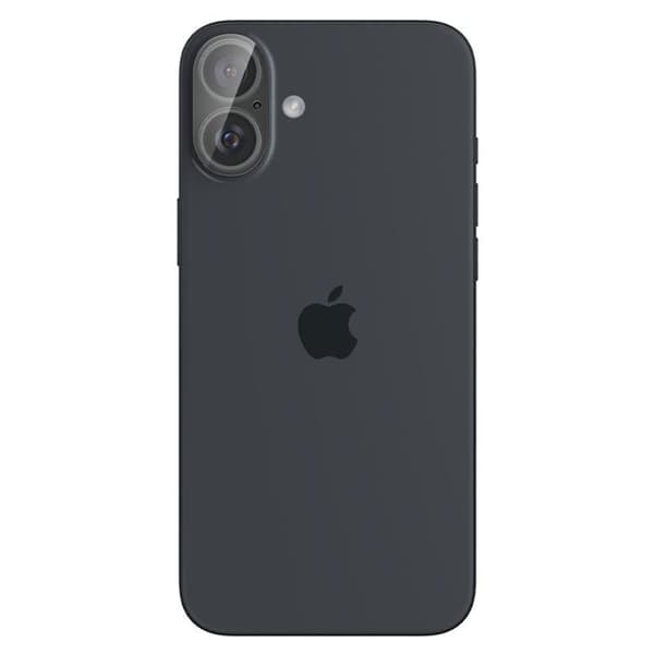 Spigen Optik GLAS.TR Camera Protector 2-Pack - Lens Protector for iPhone 16 / 16 Plus (2 pcs) (Clear)