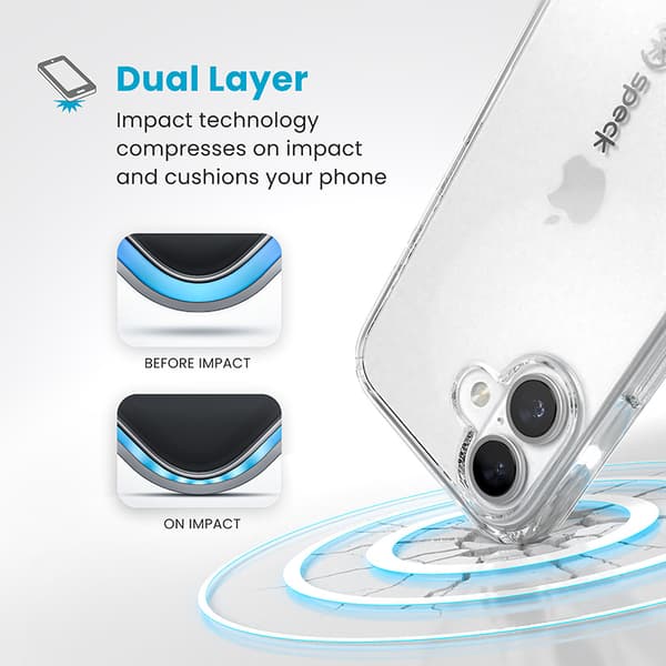 SpeckGemshell-CaseforiPhone16(Clear)