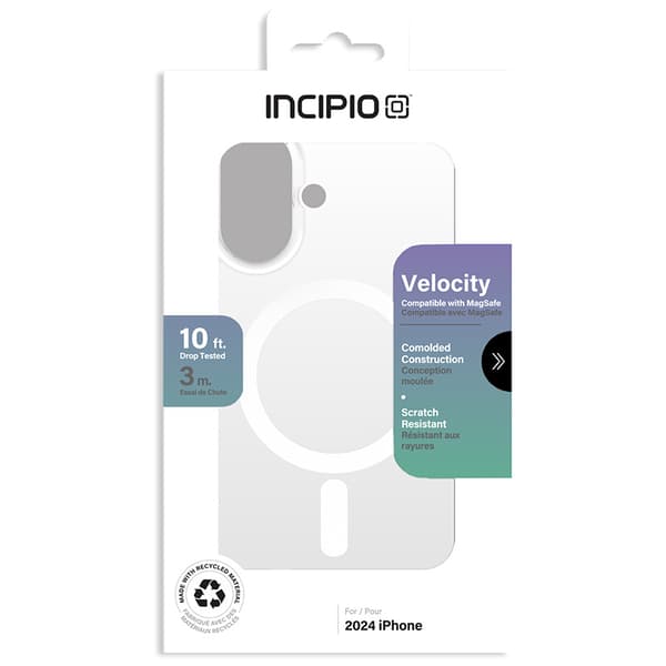 IncipioVelocityMagSafe-CaseiPhone16(Clear)