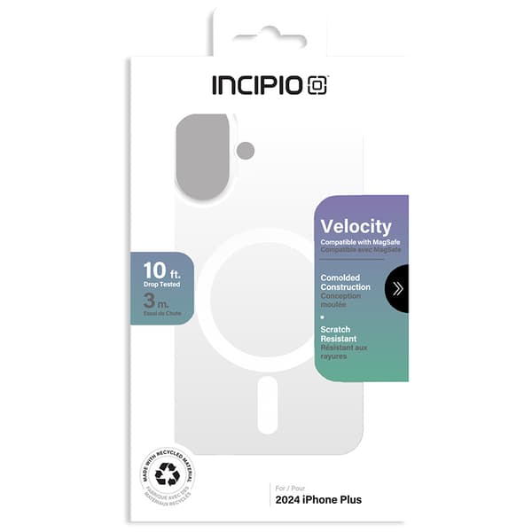IncipioVelocityMagSafe-CaseiPhone16Plus(Clear)