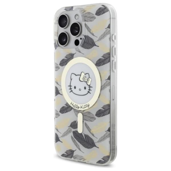 Hello Kitty IML Golden Leaves MagSafe - Case for iPhone 16 Pro Max (white)