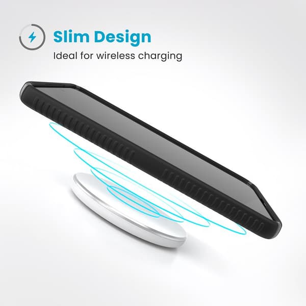 SpeckPresidio2Grip-CaseforSamsungGalaxyS25+/24+(Black/SlateGrey/White)