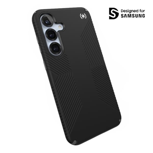 SpeckPresidio2Grip-CaseforSamsungGalaxyS25+/24+(Black/SlateGrey/White)