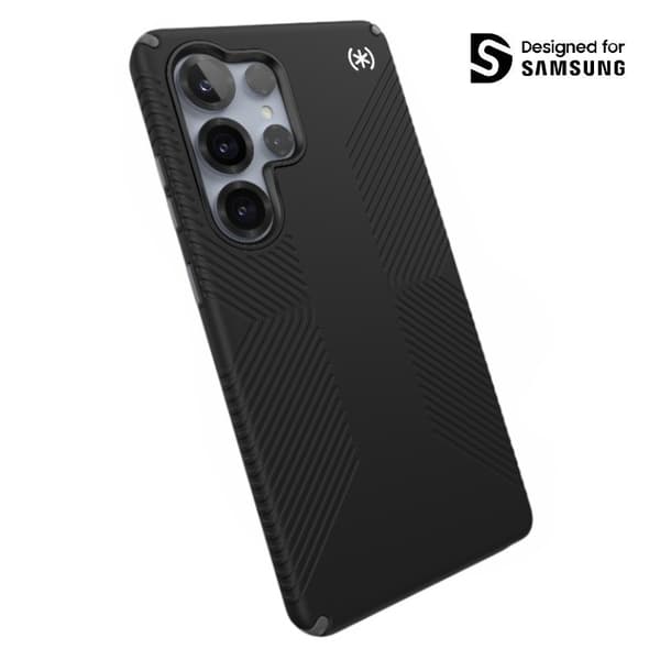SpeckPresidio2Grip-CaseforSamsungGalaxyS25Ultra(Black/SlateGrey/White)