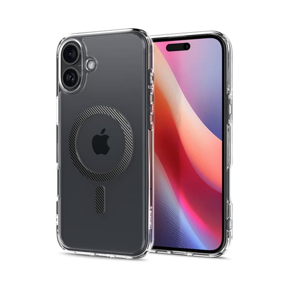 Spigen Ultra Hybrid Mag MagSafe - Case for iPhone 16 (Carbon Fiber)