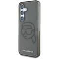 Pikkukuva 2 / 2: KarlLagerfeldRhinestonesKarlHeadLogo-CaseforSamsungGalaxyS25(Black)