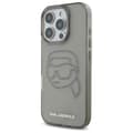 Miniatyrbillede 2 af 2: Karl Lagerfeld IML Rhinestones Karl Head - Case for iPhone 16 Pro Max (black)