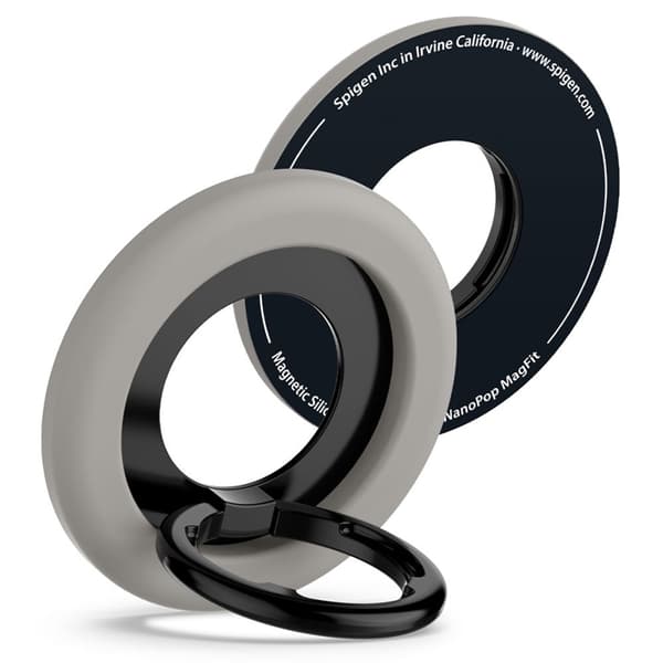 SpigenNanoPopMagSafePhoneRing-Fingerholderwithstandfunction(TruffleGrey)