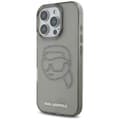 Miniatyrbild 2 av 2: Karl Lagerfeld IML Rhinestones Karl Head - Case for iPhone 16 Pro (black)