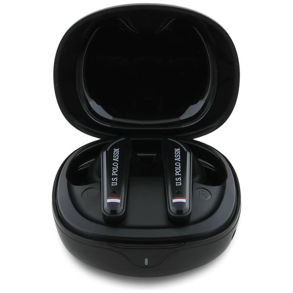USPoloAssnDHLogo-TWSEarphones+ChargingCase(Black)