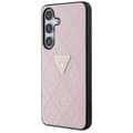 Pikkukuva 2 / 2: GuessHotStamp4GPatternTriangleMetalLogo-CaseforSamsungGalaxyS25(pink)