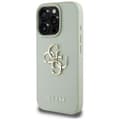 Miniatyrbillede 2 af 2: Guess Grained Big 4G Logo Small Classic Logo - Case for iPhone 16 Pro Max (green)