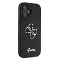 Pikkukuva 2 / 2: Guess Fixed Glitter Big 4G - Case iPhone 16 (black)