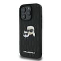 Miniatyrbillede 2 af 2: Karl Lagerfeld Monogram Karl & Choupette Head Pin - Case for iPhone 16 Pro Max (black)