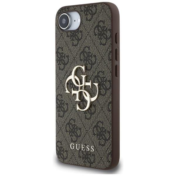 Guess4GBigLogo-CaseforiPhone16e(brown)