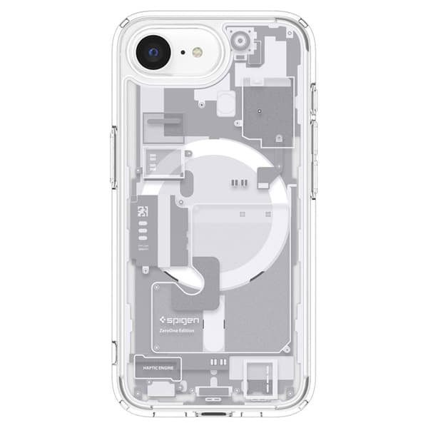 Spigen Ultra Hybrid Mag MagSafe - Case for iPhone 16e (Zero One White)