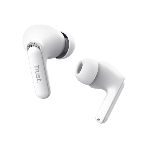 TrustYavi-WirelessIn-EarBluetoothTWSEarbudswithChargingCase&ENC(White)