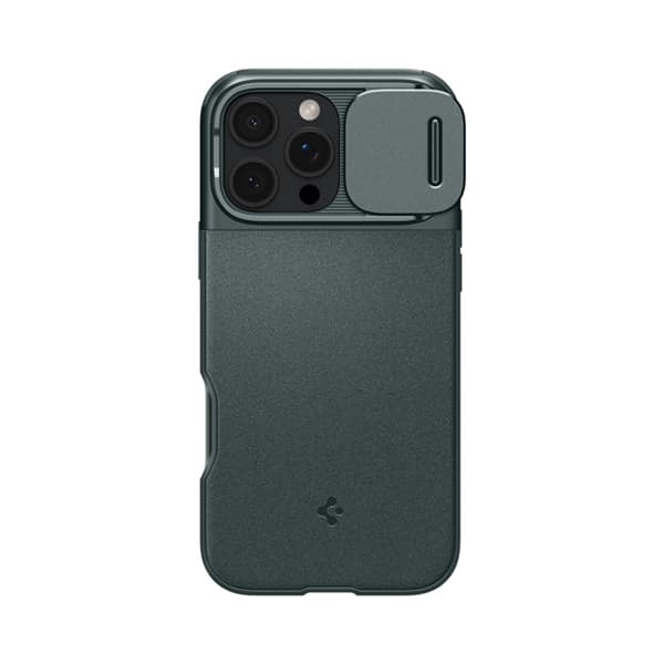 Spigen Optik Armor Mag MagSafe - Case for iPhone 16 Pro Max (Abyss Green)