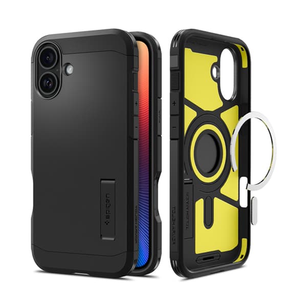 Spigen Tough Armor Mag MagSafe - Case for iPhone 16 (Black)