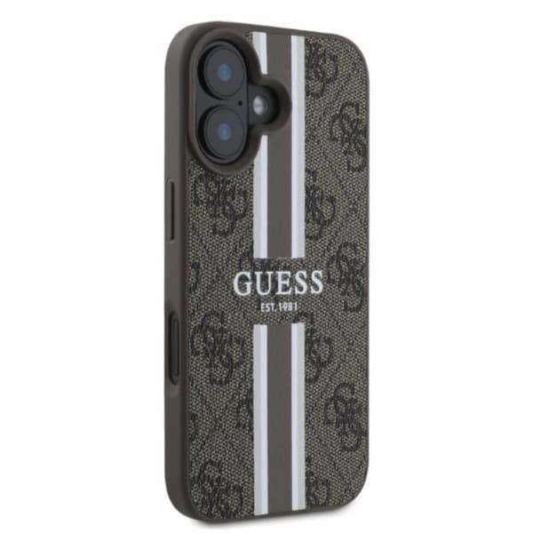 Guess4GPrintedStripesMagSafe-CaseiPhone16(brown)