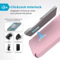 Pikkukuva 2 / 2: Speck Presidio2 Pro ClickLock & MagSafe - Case for iPhone 16 Plus (Wednesday Pink / Boysenberry Purple / White)