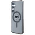 Pikkukuva 2 / 2: Karl Lagerfeld Button Choupette Head Printed Logo MagSafe - Case for Samsung Galaxy S25 (Black)