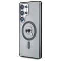 Miniatyrbillede 2 af 2: KarlLagerfeldButtonKarlHeadPrintedLogoMagSafe-CaseforSamsungGalaxyS25Ultra(Black)
