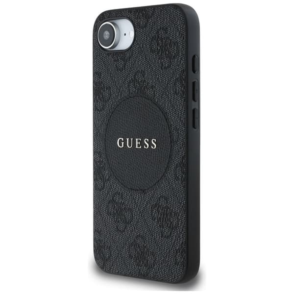 Guess4GCircleClassicLogoMagSafe-CaseforiPhone16e(black)