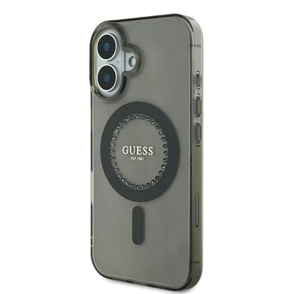 GuessIMLRhinestonesMagSafe-CaseforiPhone16(Black)