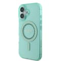 Pikkukuva 2 / 2: Guess IML Rhinestones MagSafe - Case for iPhone 16 (Green)