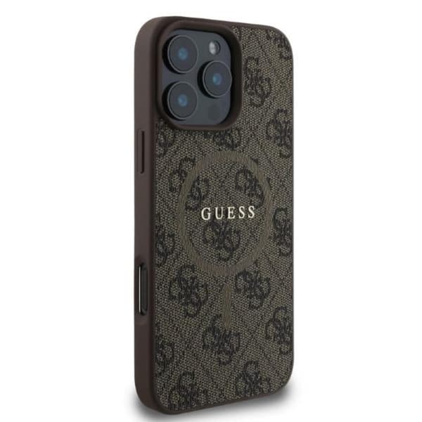 Guess4GRingClassicLogoMagSafe-CaseiPhone16ProMax(brown)