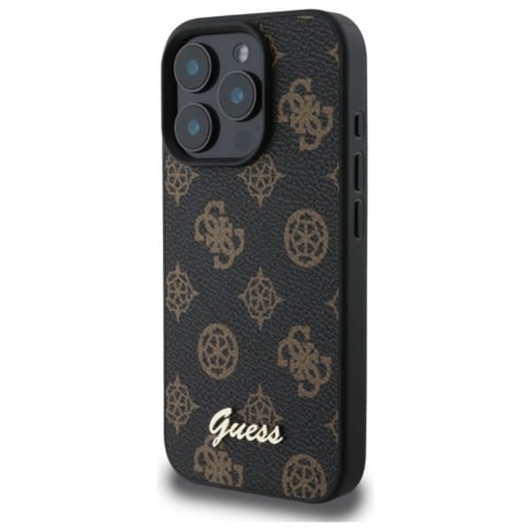 GuessPeonyScriptMagSafe-CaseforiPhone16ProMax(black)