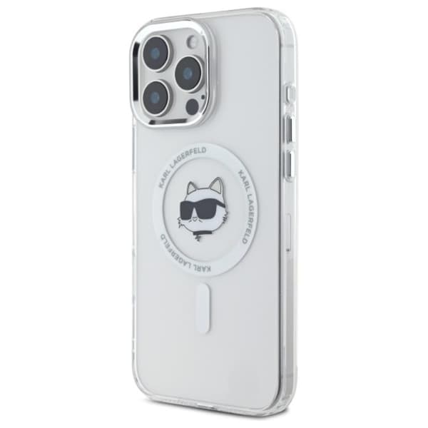 KarlLagerfeldIMLMetalChoupetteHeadMagSafe-CaseforiPhone16Pro(white)