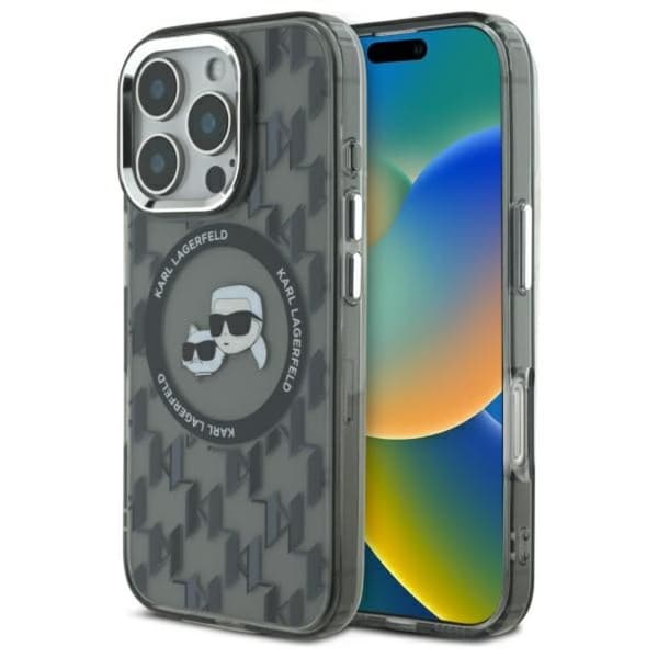 KarlLagerfeldIMLMonogramKarl&ChoupetteHeadMagSafe-CaseforiPhone16ProMax(black)