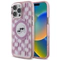 Miniatyrbild 1 av 2: Karl Lagerfeld IML Monogram Karl & Choupette Head MagSafe - Case for iPhone 16 Pro Max (pink)